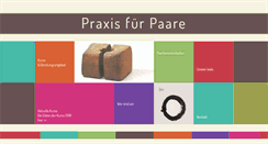 Desktop Screenshot of praxisfuerpaare.ch